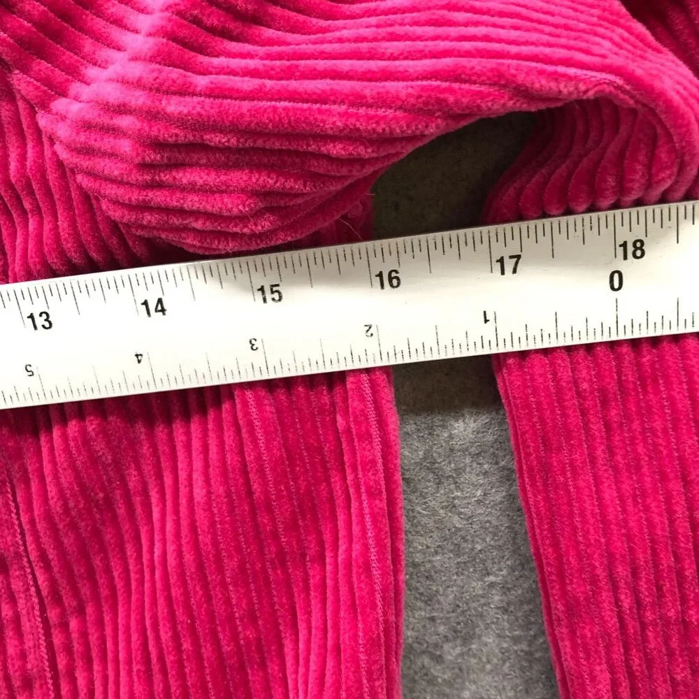 Cynthia Rowley Girls 10-12‎ (L) Pink Corduroy Jacket Cropped Cotton